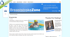 Desktop Screenshot of breaststrokezone.com