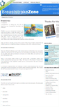 Mobile Screenshot of breaststrokezone.com